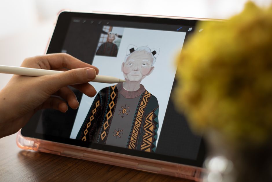 A split-screen illustration showing a person in a relaxed baseline state on the left and a stressed, deceptive state on the right